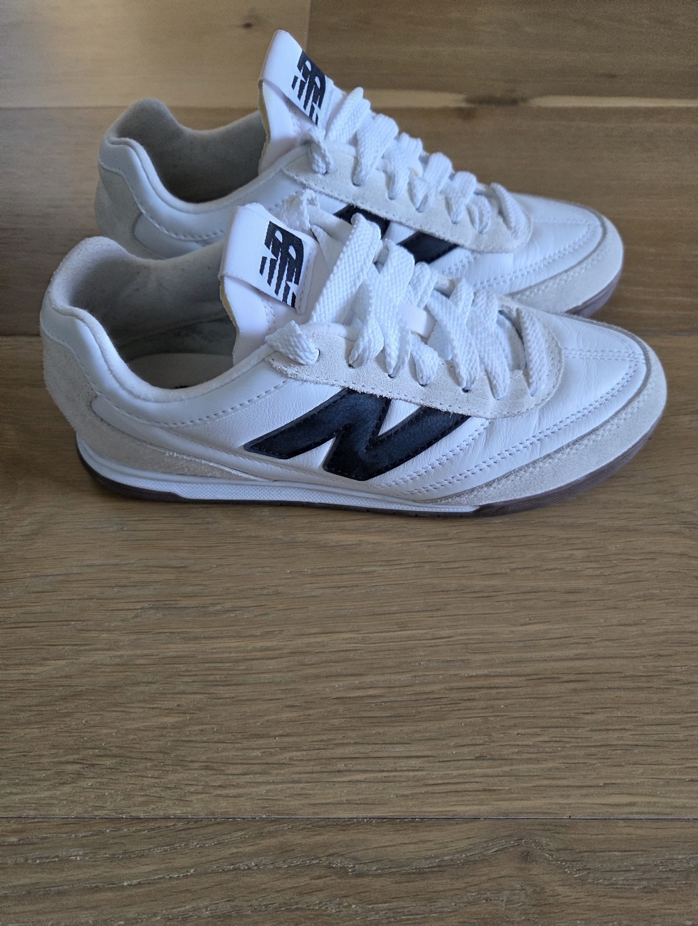 New Balance RC42 Sneakers White Black Brown - Picture 2 of 5